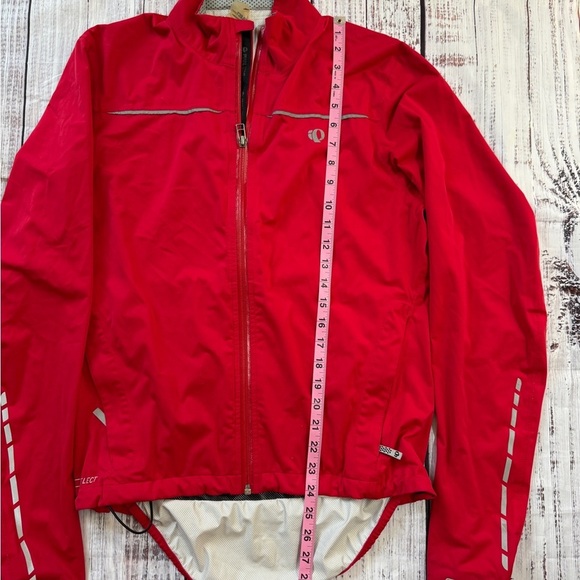 Pearl Izumi Cycling Mens Elite Series Full Zip Jacket Size S Small Red Black - Picture 5 of 8